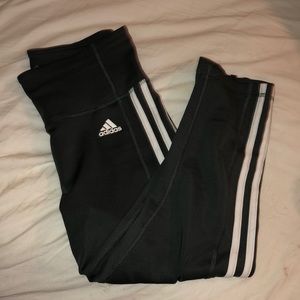 Olive adidas leggings